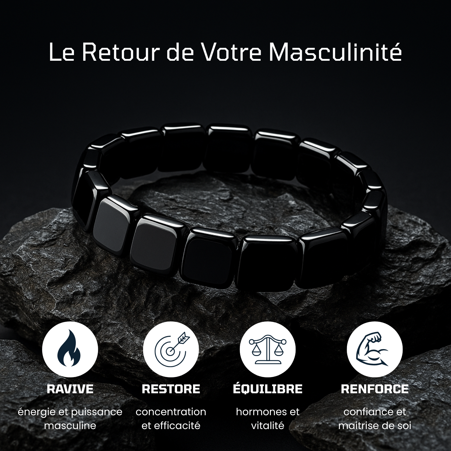 ARDENT BRACELET HEMATITE